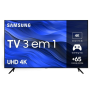 Smart TV 65 Polegadas Samsung UHD 4K, 3 HDMI, 1 USB, Bluetooth, Wi-Fi, Gaming Hub, Tela sem limites, Alexa built in – UN65CU7700GXZD