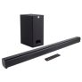 Soundbar JBL Cinema SB130, Bluetooth, 55W RMS, Subwoofer com Fio, 2.0 Canais – JBLSB130BLKBR