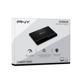 SSD 240GB PNY CS900, SATA, Leitura: 535MB/s e Gravação: 500MB/s – SSD7CS900-240-RB