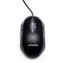 Mouse Office Hayom, USB, 1000DPI, Preto – MU2914