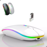 Mouse Gamer Sem Fio Bluetooth Usb Ergonômico Wireless