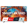 Smart Tela DLED 50″ 4K Toshiba 50C350KB VIDAA 3 HDMI 2 USB Wi-Fi – TB004