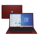 Notebook Positivo Motion Q464C-O Intel Atom Quad Core Z8350 4GB RAM 64GB HD 14,1″ Windows 10 Home Vermelho