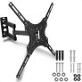 Suporte Articulado de Parede para TV 14 a 55 Polegadas LED LCD Smart Universal Até 50 Kg Aço Reforçado Kit Parafusos Inclusos – Yara