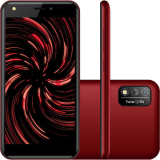 Smartphone Positivo Twist 4 Fit 32GB Dual Chip Android 10 Tela 5″ Quad-Core 1,3 GHz 3G 8MP – Vermelho Rubber