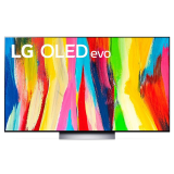 Smart TV LG 55 Polegadas OLED evo 4K UHD, 4 HDMI, 3 USB, Wi-Fi, Bluetooth, ThinQAI, Google Assistente, Alexa – OLED55C2PSA