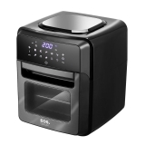 Fritadeira Sem Óleo Air Fryer EOS Premium 12L Digital Touch Titanium EAF12T