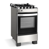 Fogão de Piso à Gás 4 Bocas Brastemp BFO4NAR Inox Bivolt