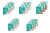 Kit de Fraldas Pampers P, M, G, XG ou XXG Confort Sec Super