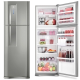 Geladeira/Refrigerador Top Freezer cor Inox 382L Electrolux (TF42S)