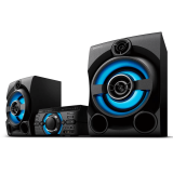 Mini System MHC-M60D com DVD integrado, conexão HDMI ARC, Efeitos de DJ, Karaokê e 1600 W RMS M60D – | MHC-M60D//C BR1