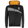 Jaqueta Juventus com Capuz Masculina Contraste
