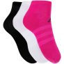 Kit de Meias adidas Cush Low com 3 Pares – 38 a 40 – Feminino