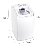 Lavadora de Roupas Electrolux Essencial Care 11kg (LES11)