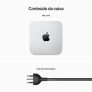 Mac Mini, Chip M2 da Apple com CPU de 8 núcleos e GPU de 10 núcleos, de 256 GB SSD, Prateado – MMFJ3BZ/A