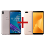 Zenfone Max Pro (M1) 3GB/32GB Prata + Zenfone Max Plus (M1) 3GB/32GB Dourado