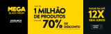 Mais de 1 milhão de produtos com até 70% de desconto + 50% com cupom
