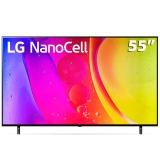 Smart TV 55″ LG 4K NanoCell 55NANO80 HDMI 2.0, Nvidia GEFORCE NOW, ThinQ AI, Smart Magic, Google, Alexa
