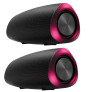 2 Caixa de Som Bluetooth Philips EB10, 20W, BT Speaker