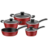 Conjunto de Panelas Tramontina Brava Baquelite 65180310 em Aço Inox – 4 Peças
