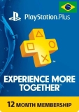 Playstation Plus – 12 Month Subscription (Brazil)