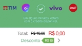 Recarga de R$ 10,00 Grátis