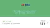 Desconto de R$ 15 na Recarga de Celular TIM