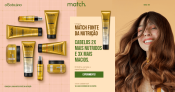 Cadastre-se e ganhe um Condicionador Match do Boticário