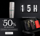 15 Horas de ofertas até 50% de desconto – O Boticário