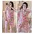 Pijamas De Verão De Algodão Puro Feminino Manga Curta Baju Tidur Floral Confortável