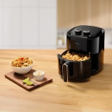 Fritadeira Air Fryer Elgin Start Fry 3,5L 1400w Preto