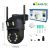 Câmera de segurança YOOSEE IP66 Wi-Fi com lente dupla e sensor de movimento 360° YIHAN
