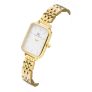 Relógio Feminino Dourado Quadrado Saint Germain Square Madison Gold