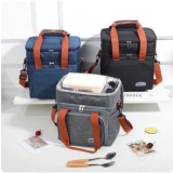 Bolsa Térmica De Grande Capacidade De Alta Qualidade Adequada Para Viagens De Piquenique Na Praia