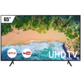 Smart TV LED 65´ UHD 4K Samsung, 3 HDMI, 2 USB, Wi-Fi, HDR – LH65BENELGA/ZD
