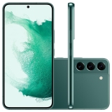 Smartphone Samsung Galaxy S22, 8GB RAM, 128GB, Câmera Tripla 50MP, Tela 6.1, Verde – SM-S901EZGRZTO
