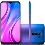 Smartphone Xiaomi Redmi 9 64GB 4GB RAM Versão Global Lilás Android 10, Câmera Quad 13MP + 8MP + 5MP + 2MP, Tela 6.53″