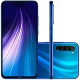 Smartphone Xiaomi Redmi Note 8 64GB Versão Global Desbloqueado Azul Android 9.0 Pie, 4GB RAM, Câmera 48MP + 8MP + 2MP + 2MP, Tela 6,3″