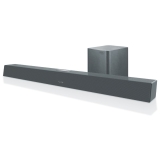 Caixa de Som Soundbar + Subwoofer 320W Bt/Coax/Óptico/Aux Cinza Pulse – SP381