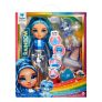 Boneca Skyler Blue com lodo e animal de estimação 28 cm 4+ Rainbow High