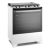 Fogão Electrolux 5 Bocas Efficient com Mesa Inox PerfectCook e VaporBake FE5IB Branco