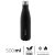 WOLFF – Garrafa Térmica de Aço Inox Preta com Parede Dupla – 500ml – Linha Ice