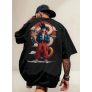 Camiseta Oversized Streetwear Anime Manga Goku Skate Bt632