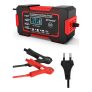 Carregador Inteligente De Bateria Automotiva 12v 6a Recupera Baterias 4ah A 100ah Carro Moto Lancha Jetski Caminhão Proteção Contra Curto Polaridade Invertida Sobrecarga Rápido Seguro Davely