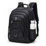 Mochila Bolsa Masculina Couro Faculdade Moderna Impermeável