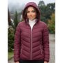 Jaqueta Feminina Puffer Impermeável Capuz Frio Inverno