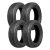 Jogo 4 Pneus Itaro Aro 16 Comformax 205/55r16 91v V