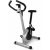 Bike Ergométrica Bicicleta Vertical Academia Com Painel Digital Prateado Premium
