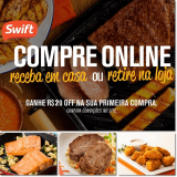 Compre Online e receba R$ 20 de desconto na primeira compra – Pra garantir o churrasco sem sair de casa