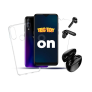 Smartphone TecToy On 128GB Azul 4GB RAM Tela 6,22” Câm. Tripla Selfie 8MP + Fone Bluetooth